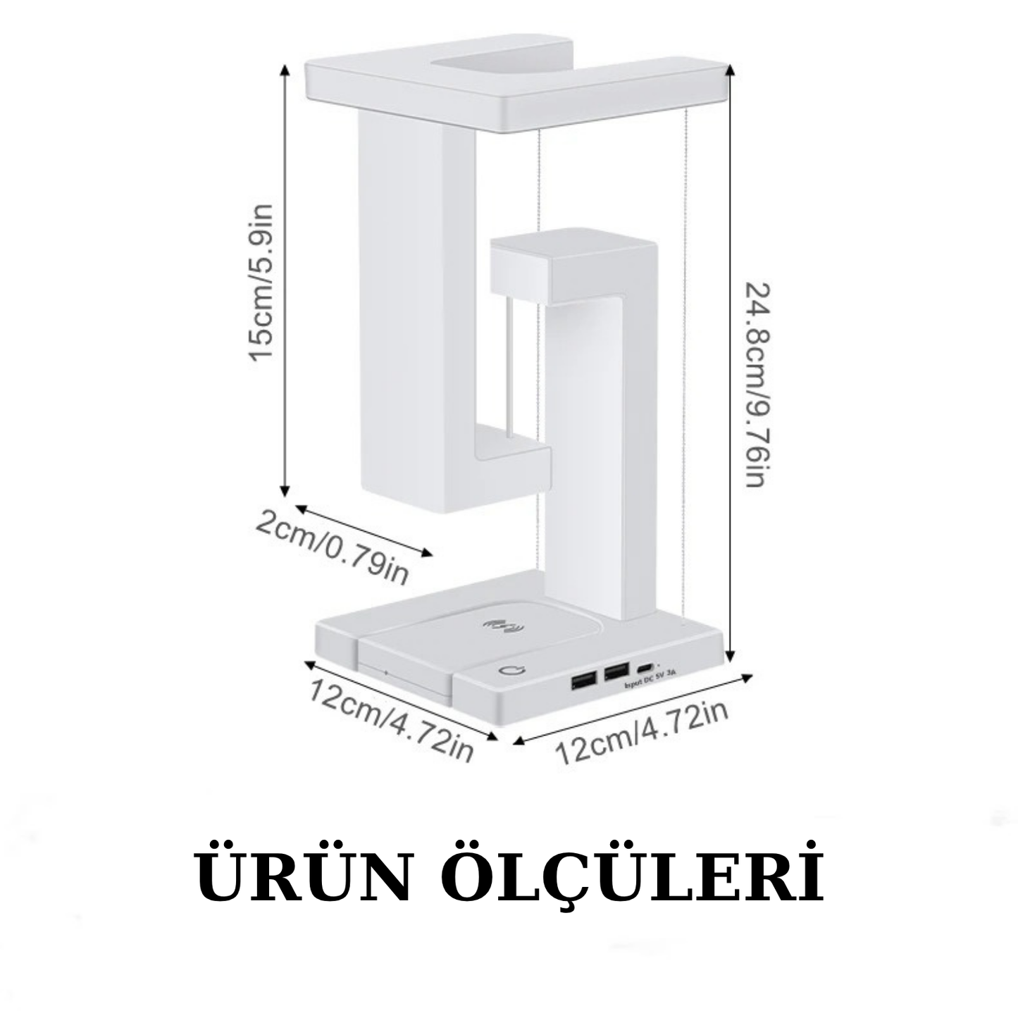 Gece Lambası ve Şarj Cihazı | Rahat Uyu, Cihazın Dolsun
